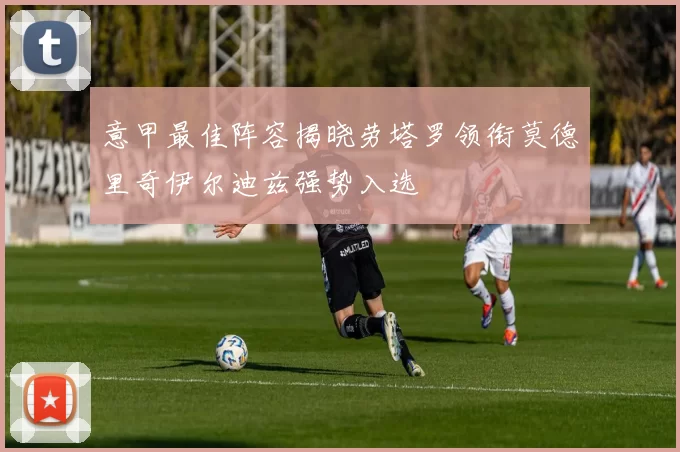 意甲最佳阵容揭晓劳塔罗领衔莫德里奇伊尔迪兹强势入选